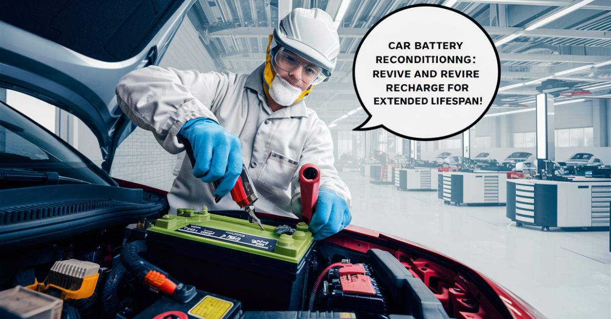 Car Battery Reconditioning (A Step-By-Step Guide)