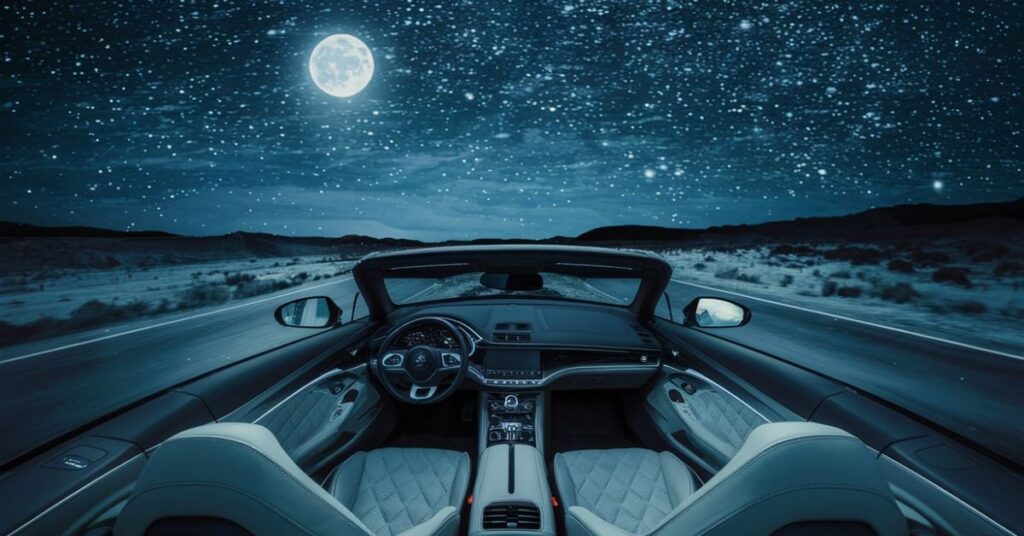 Enhance the Driving Experience with a Starry Night Sky