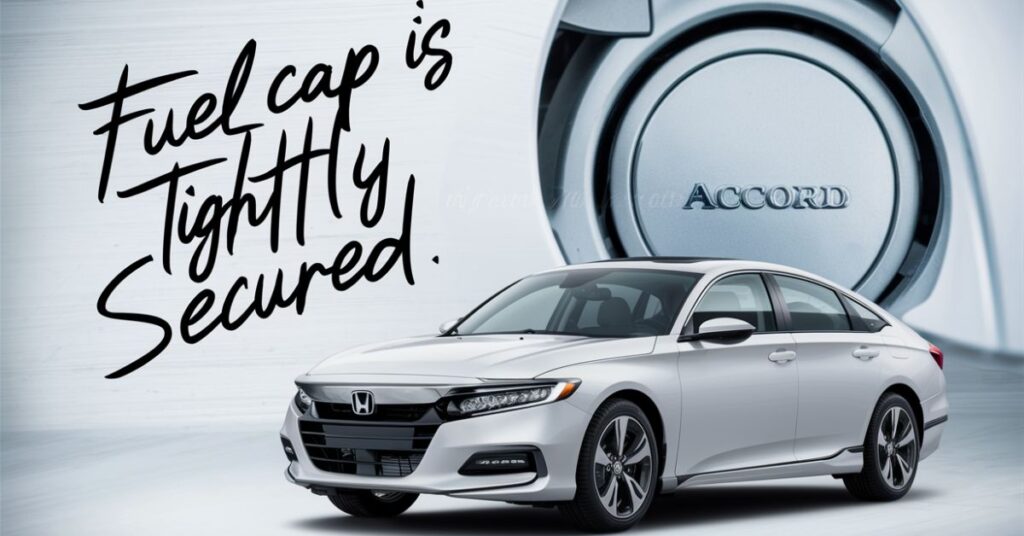 What Can I Do To Reset My Honda Accord's Check Fuel Cap Message