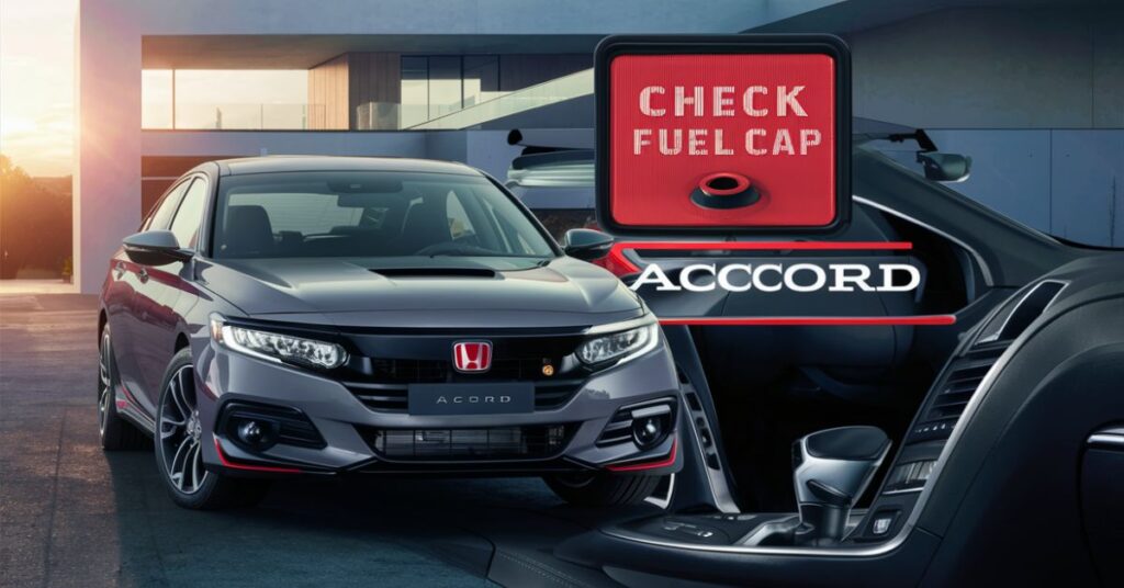 What Causes A Honda Accord ‘Check Fuel Cap’ Message