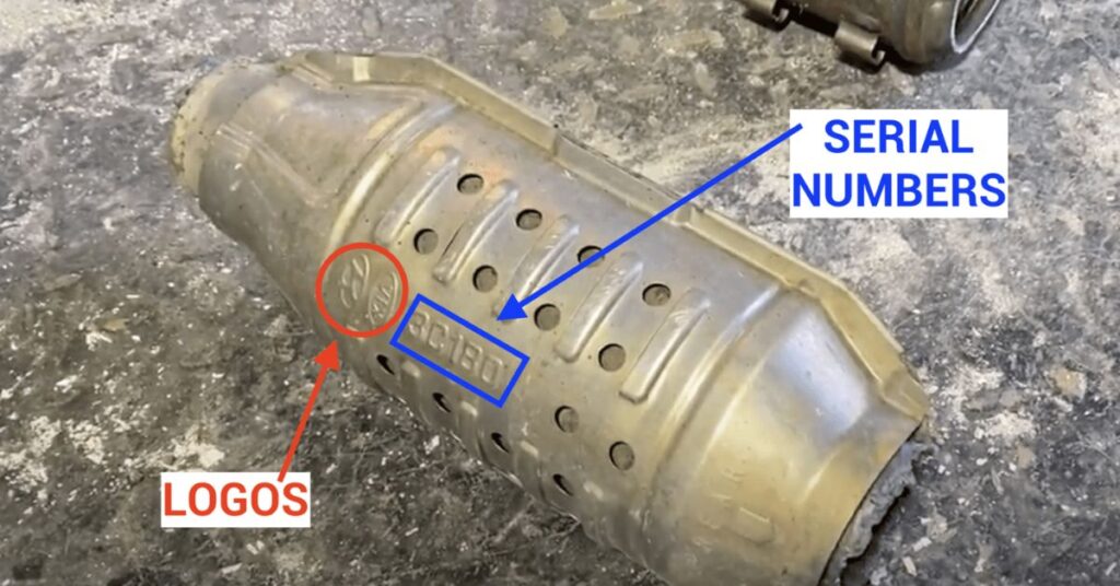 Why do you need the catalytic converter serial number