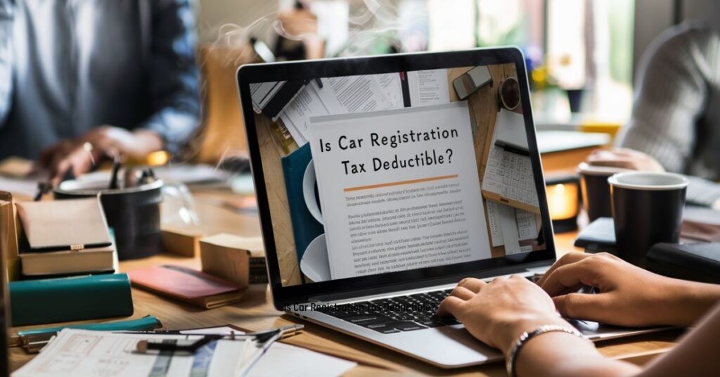 Is Car Registration Tax Deductible