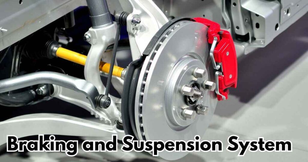 Car Braking and Suspension System